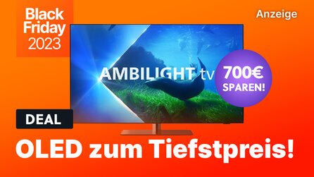 4K, OLED, 120Hz + Ambilight: Dieser Smart-TV von Philips kann alles und ist aktuell so günstig wie nie am Black Friday!