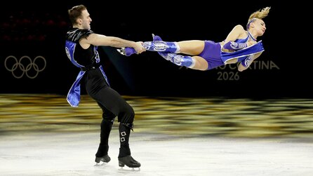 Olympisches Eiskunstläufer-Paar überrascht mit Mortal-Kombat-Choreografie - sie haben sogar einen Finishing Move eingebaut!