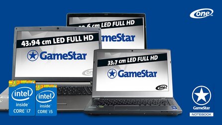 One GameStar-Notebooks mit mehr Leistung - Schnellere Intel-Prozessoren ohne Aufpreis