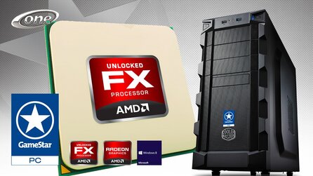 One GameStar-PC für nur 799 Euro - Jetzt mit bis zu 4,1 GHz schnellem AMD FX-6300