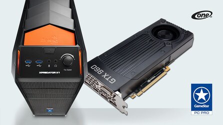 Neuer One GameStar-PC Pro - Preis-Leistungs-Sieger jetzt mit Geforce GTX 960