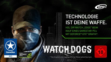 One GameStar-PCs mit Geforce GTX - Watch Dogs als neue Vollversion