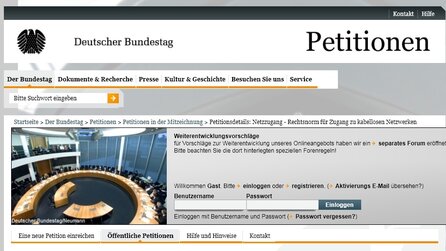 Online-Petition - Bundestag soll freie WLANs erlauben