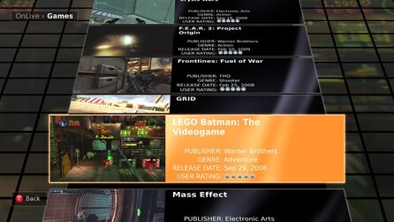 OnLive: Spielen per Videostream - Crysis + Co. auch auf schwachen PCs