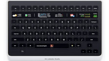 Art Lebedev - Optimus Popularis-Tastatur noch in diesem Jahr