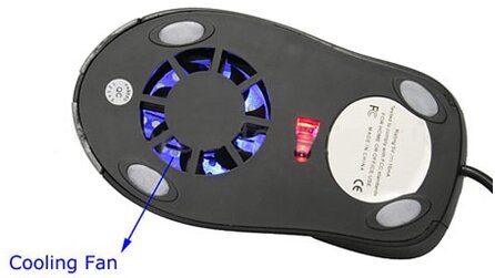 OptiWind Mouse - Maus mit eingebautem Lüfter