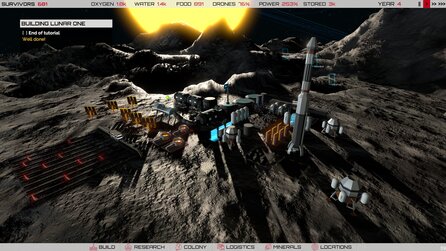 Order of Magnitude - Frühe Screenshots der Kolonie-Simulation