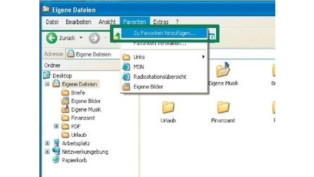 Mit Ordner-Favoriten schnell zum Ziel - Kurz-Tipp für alle Windows-Versionen