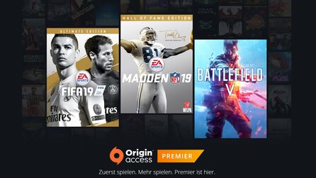 Origin Access Premier - Neue Flatrate bei EA gestartet, Preis und Spielekatalog