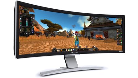 Ostendo CRVD - Gebogenes Riesendisplay für Spieler