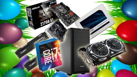 Oster-Quiz - Jetzt PC-Komponenten für kompletten Spielerechner gewinnen