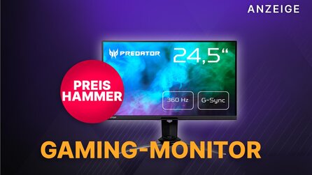 OTTO Angebot: Top-Gaming-Monitor mit 360 Hz und 1 ms Reaktionszeit jetzt zum Tiefstpreis kaufen
