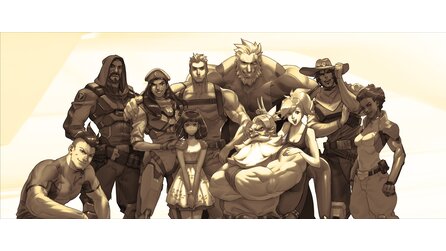 Overwatch - Artworks und Konzeptzeichnungen zur neuen Heldin Ana