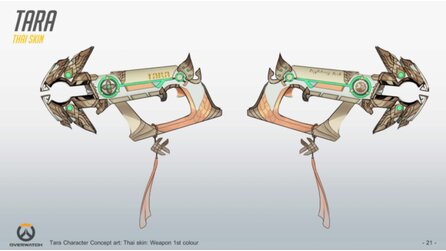 Overwatch - Konzeptbilder zum Fan-Charakter Tara