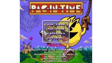 Pac-in-Time SNES