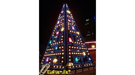 Kurioses - Pac-Man-Weihnachtsbaum