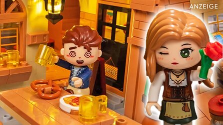 A Konkurrent vo LEGO haut a urige Boazn naus – mitsamt Maßkrüg, Schweinshaxn und a Haufm boarische Gmiatlichkeit