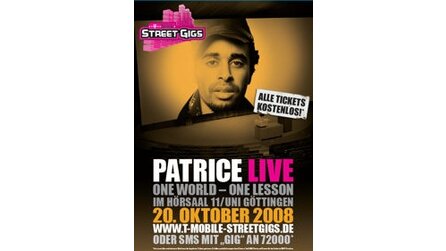 Gewinnspiel auf Gamestar.de - Verlosung: Konzertkarten für Patrice