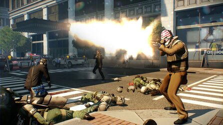 Die besten Actionspiele: Payday 2 - Warum das Koop-Heist-Game in 2015 dazugehört