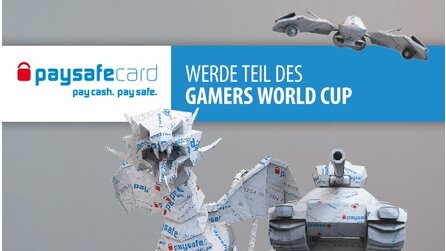 paysafecard GAMERS WORLD CUP - Werden Sie Champion und gewinnen Sie Preise im Gesamtwert von 10.000 Euro