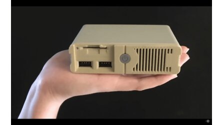 Retro-Computer im Mini-Format - PC Classic inklusive vorinstallierten DOS-Spielen