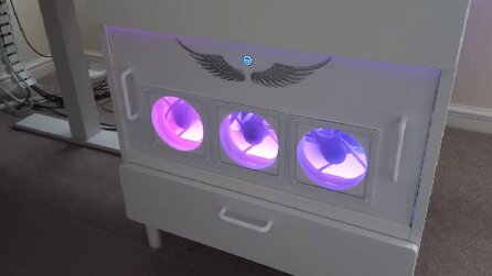 »Alle PCs sollten so rausfahren«: Spieler baut seinen Gaming-PC direkt in seinen Schreibtisch ein und das Ergebnis sieht fantastisch aus