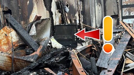 »Tut weh, meinen Traum-PC zu verlieren«: Nach einem Hausbrand steht sein Rechner in den Trümmern, doch die Community ist sich sicher, dass da noch was gerettet werden kann