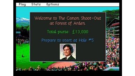PGA European Tour Sega Mega Drive