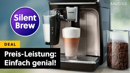 Guter Kaffee muss nicht teuer sein: Philips-Kaffeevollautomat mit Farb-Touchscreen + LatteGo-Milchsystem jetzt stark reduziert beim Amazon Prime Day!