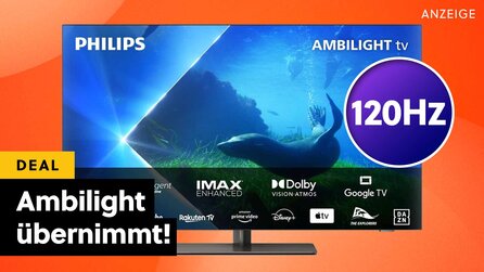 OLED, Ambilight + 55 Zoll: Bockstarker 4K-Smart-TV von Philips mit 120Hz zum Spitzenpreis bei Amazon