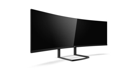 49-Zoll-TFT mit 1440p-Auflösung - Philips Ultra Wide Screen mit 5.120x1.440 Pixel