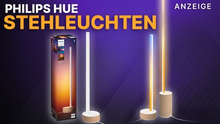 Philips Hue Gradient Signe Stehleuchte im Angebot bei MediaMarkt: Farbspektakel für daheim!