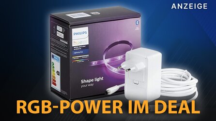 Philips Hue Lightstrip Plus – dieses Angebot erleuchtet euren Schreibtisch