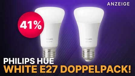 Nur heute bei Saturn: Philips Hue White E27 Lampen mit Bluetooth - keine Bridge nötig!