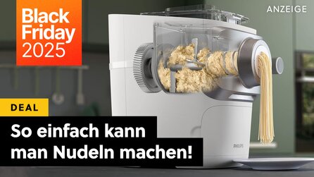 Weg mit der Hartweizen-Massenware, diese Nudelmaschine ist dank Black Friday um 44% reduziert