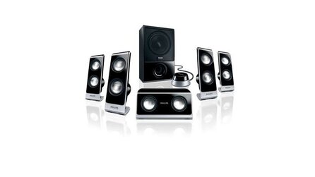 Philips SPA7650 - Solides 5.1-System für den Schreibtisch