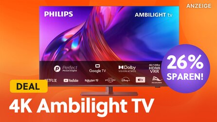 Dieser 65 Zoll 4K TV von Philips ist nicht nur supergünstig, sondern immersiv wie kaum einer - der Grund ist simpel!