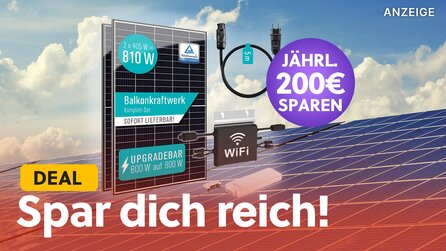 Zum Black Friday gibts ein starkes Balkonkraftwerk Komplettset mit über 800W für weit unter 400€