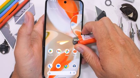 »Stärker als letztes Jahr«: YouTuber zerkratzt, biegt und zündet das Pixel 9 Pro XL an