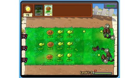 Plants vs. Zombies - Kostenlose Flashversion als Demo