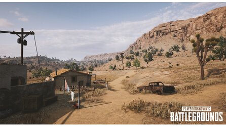 PUBG - Neue Screenshots von der Wüsten-Map versprühen Fallout-Stimmung