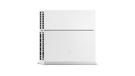PlayStation 4 - Bilder der Variation »Glacier White« und Zubehör