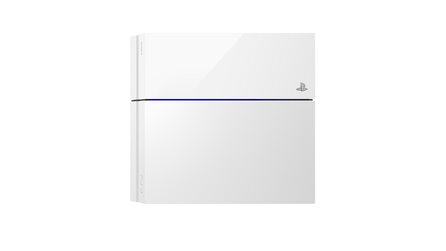 PlayStation 4 - Bilder der Variation »Glacier White« und Zubehör