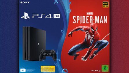 PlayStation 4 Pro mit Spider-Man für 395€, SSD für 79€ - Angebote bei MediaMarkt.de