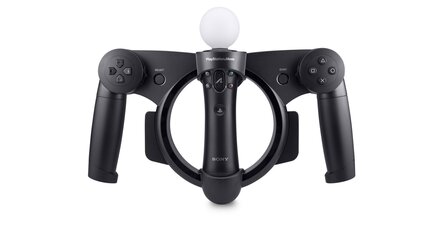 PlayStation Move - Bilder vom offiziellen Lenkrad