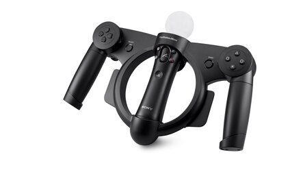 PlayStation Move - Bilder vom offiziellen Lenkrad