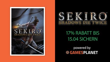 Bis zu 17% auf Sekiro: Shadows Die Twice - Exklusives Angebot für Plus-Mitglieder