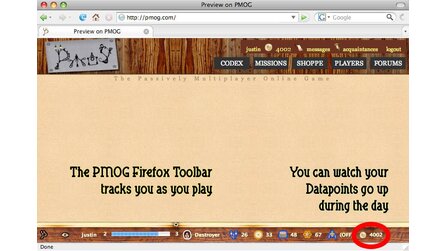 Passively Multiplayer Online Game - Browser wird zum Online-Rollenspiel