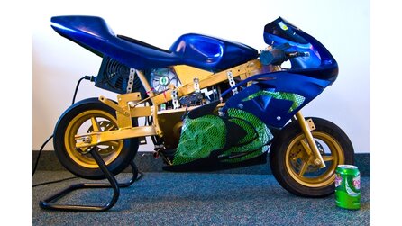 Pocketbike i7 - Motorrad als PC-Gehäuse
