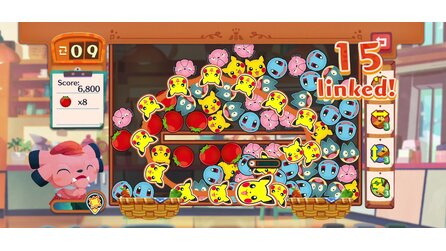 Pokémon Cafè Mix - Screenshots